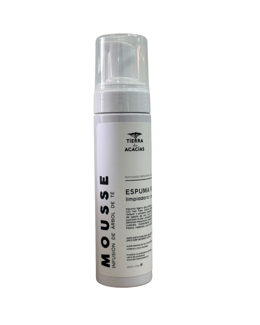 Mousse / Espuma Facial de Tea Tree - Purificante