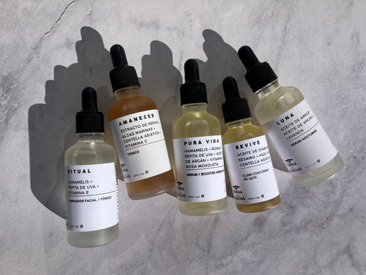 KIT DE VIAJE - Kit facial 5 pasos Día / Noche