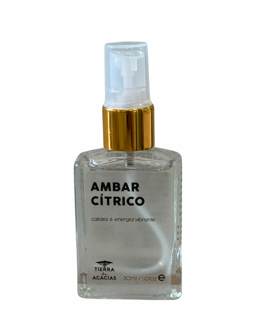 Ámbar Cítrico / Maderas & cítricos