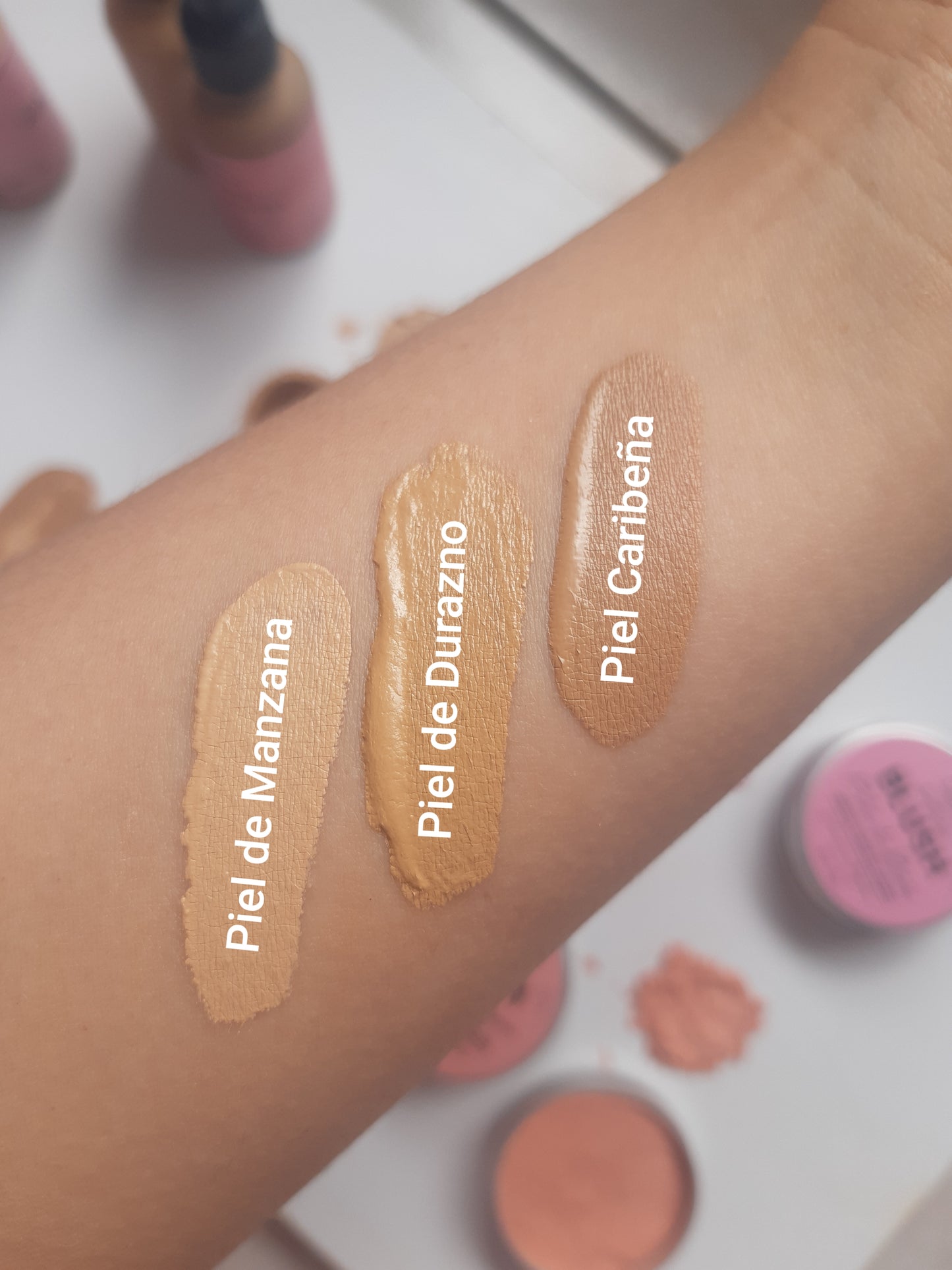 Base Maquillaje Bronceado - "Piel Caribeña" SPF+30