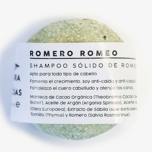 Sereno Romero / Shampoo Sólido de Romero