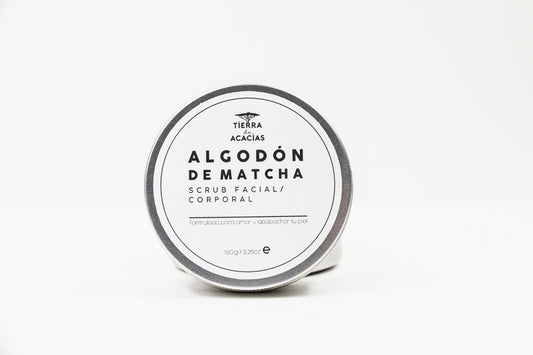 Algodón de Matcha - Scrub Facial / Corporal