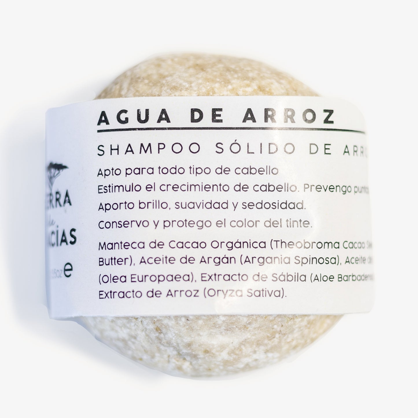 Agua de Arroz / Shampoo Sólido de Agua de Arroz