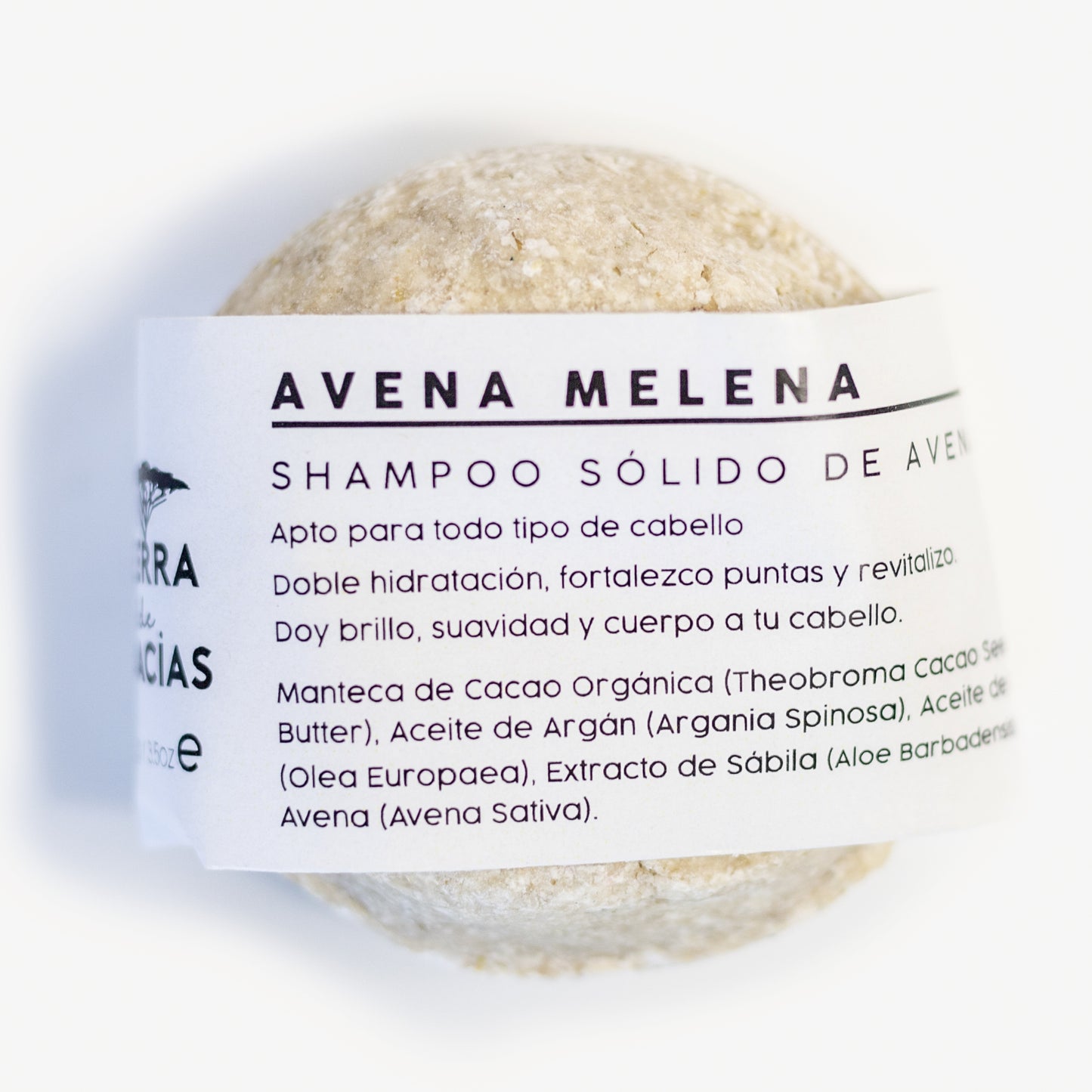 Avena Melena / Shampoo Sólido de Avena